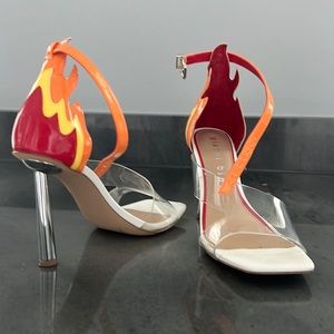 Gianni Bini, high ankle wrap heel